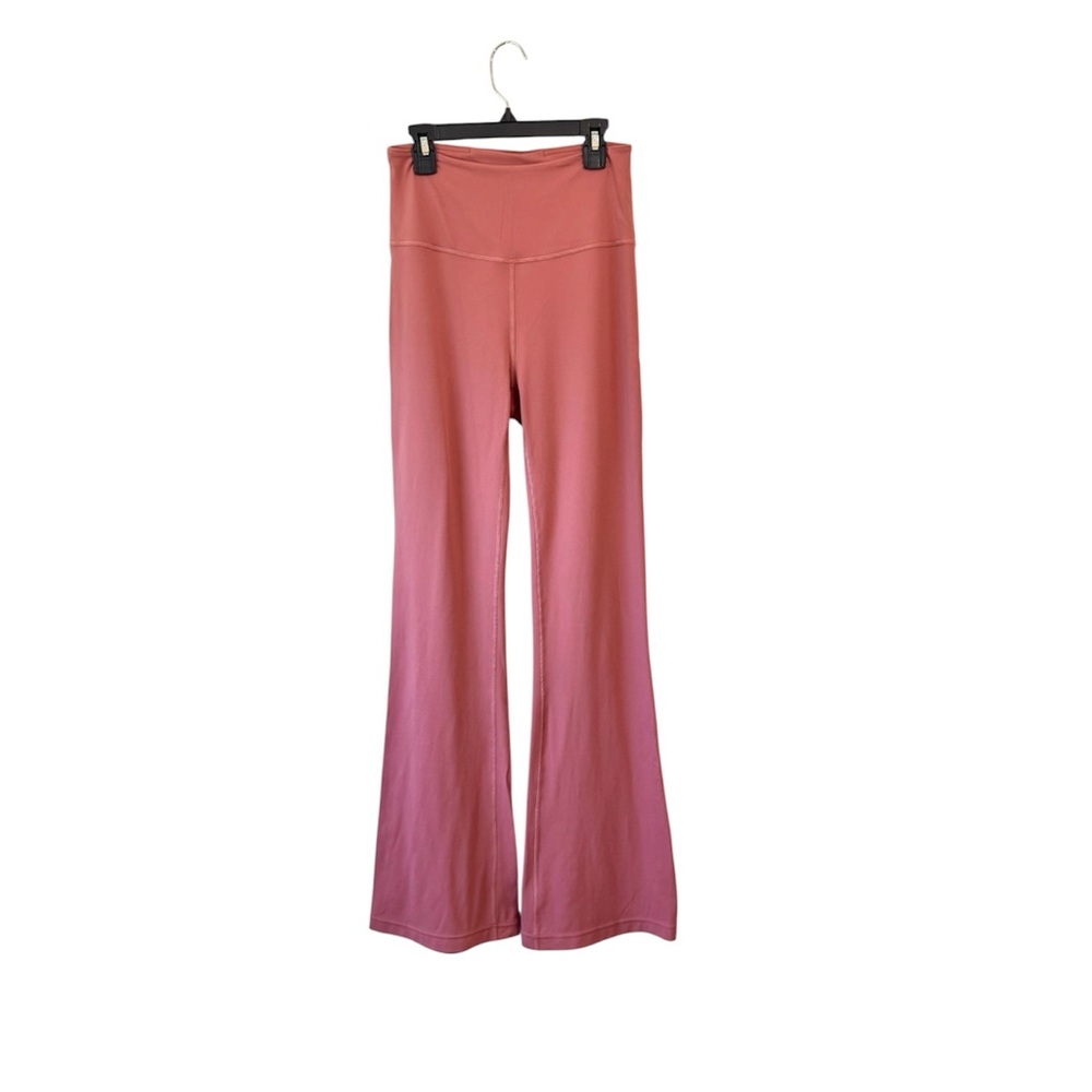 Lululemon Groove Super-High-Rise Flared Pant Nulu Pink Size 6
